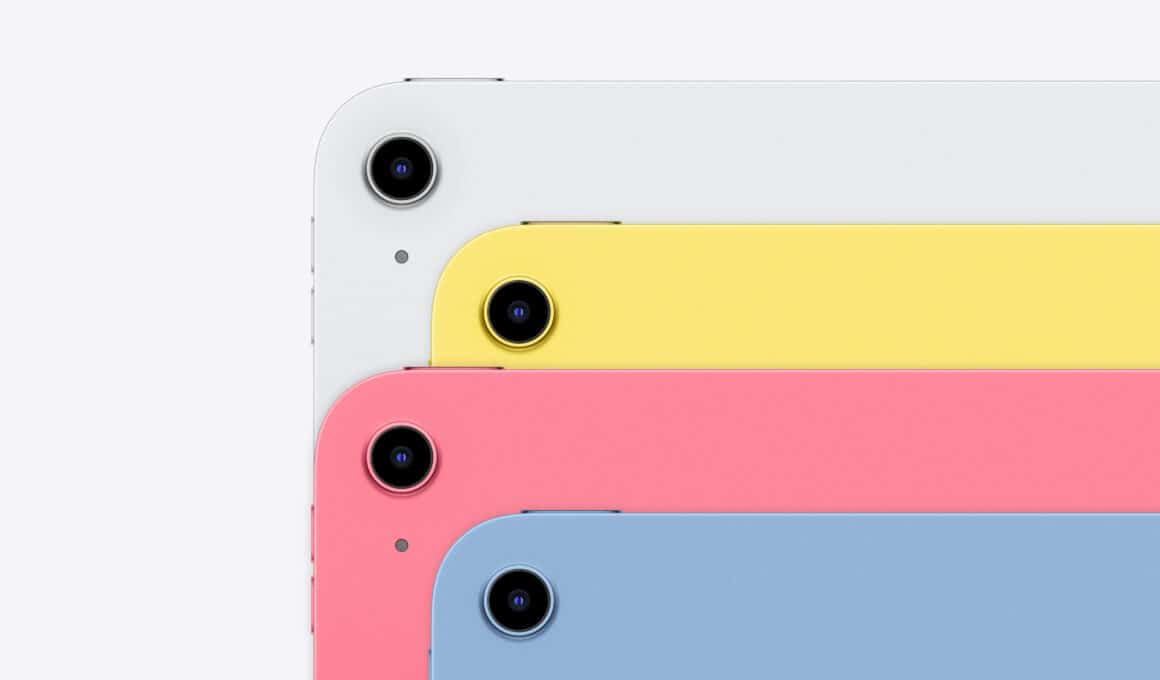 iPad (A16) em todas as suas quatro cores