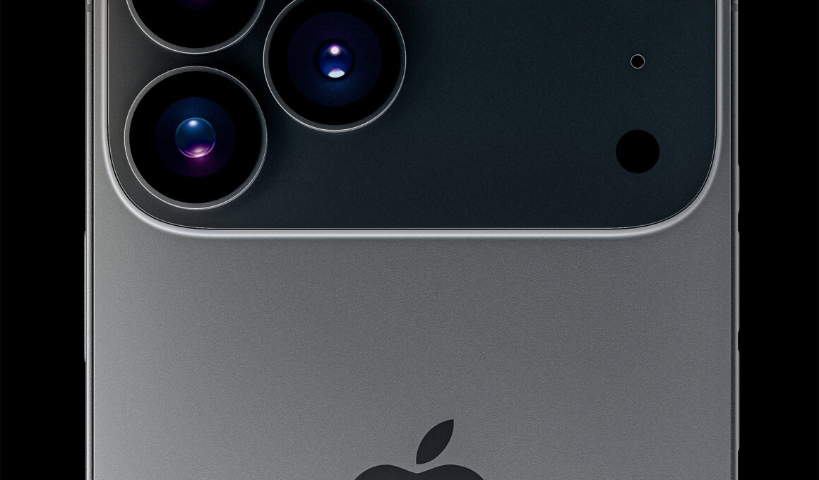 Conceito do "iPhone 17 Pro"