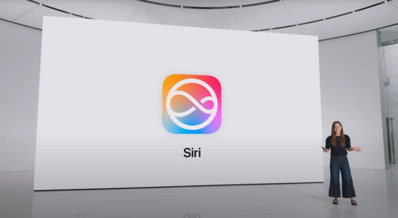 Apresentação dos recursos da Siri na WWDC24
