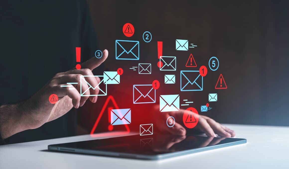 Notificações de email