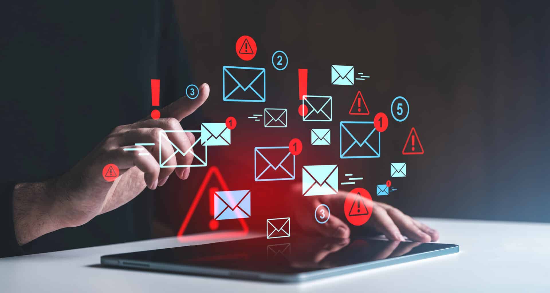 Notificações de email