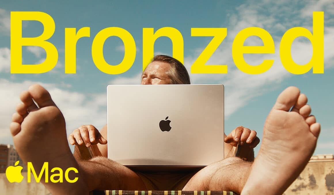 Comercial "Bronzed" da Apple