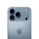 Mockup de "iPhone 17 Pro" na cor azul-céu