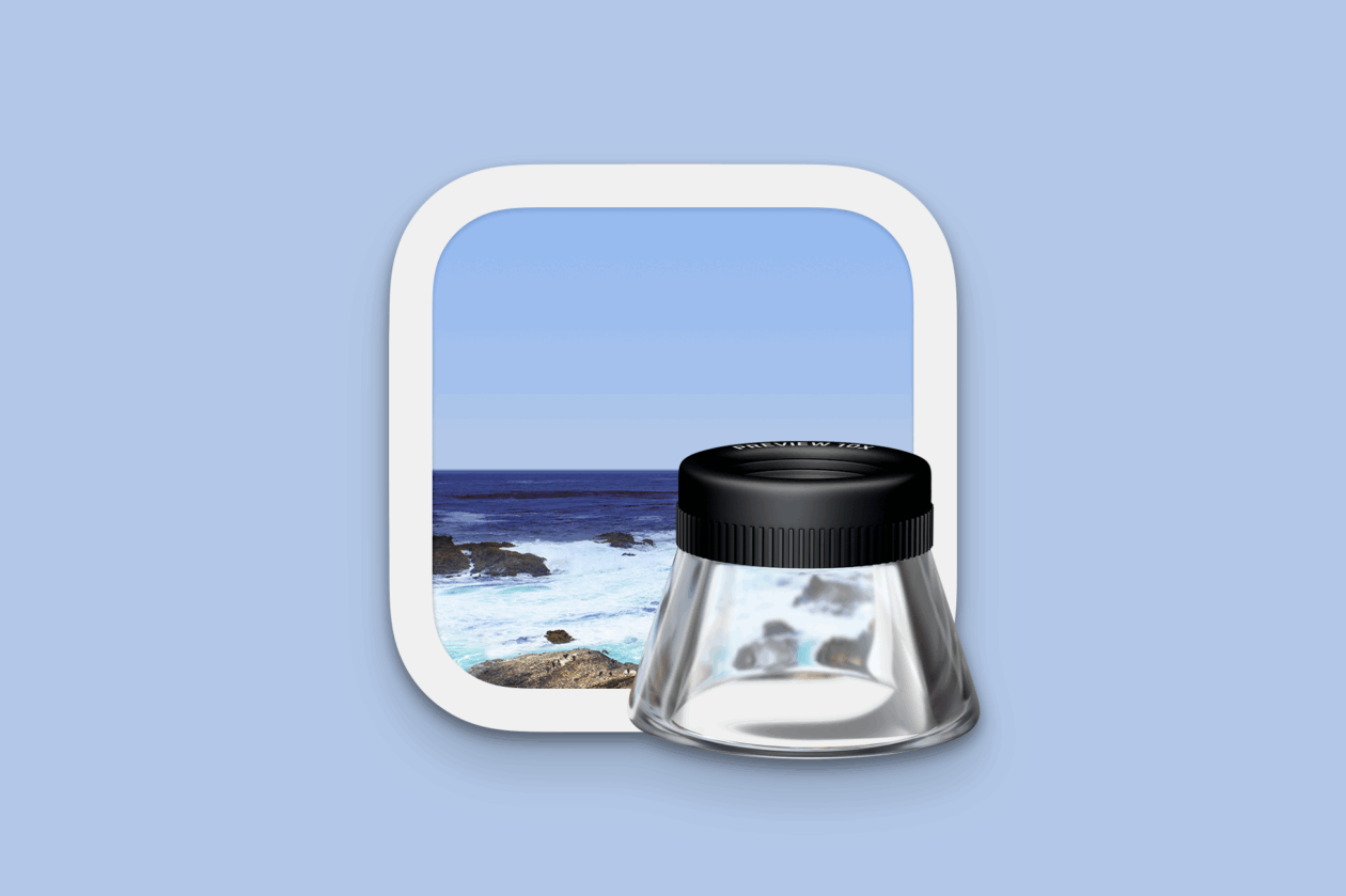 Ícone do Pré-Visualização no macOS