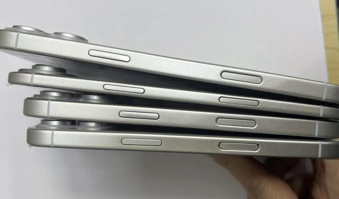 Dummies dos "iPhones 17"