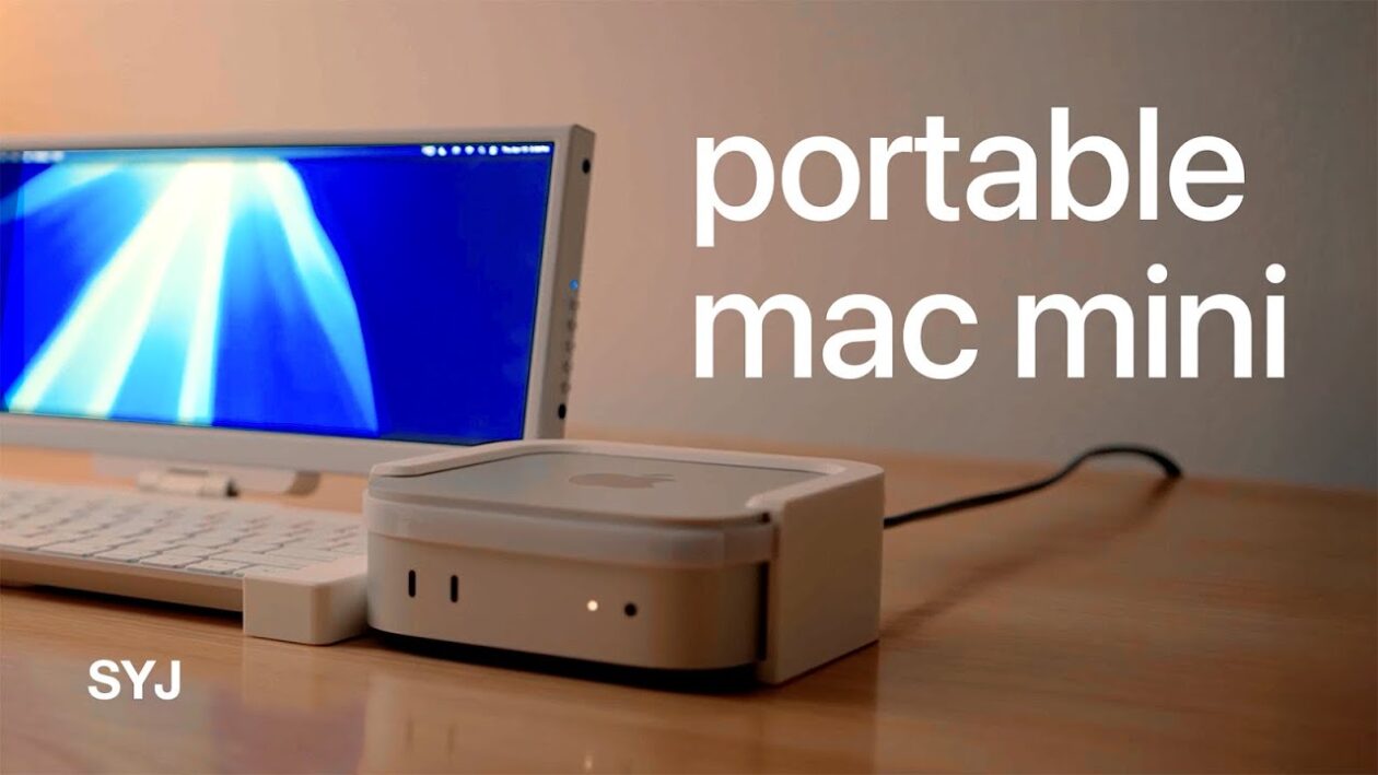 Mac mini (M4) portátil, por Scott Yu-Jan