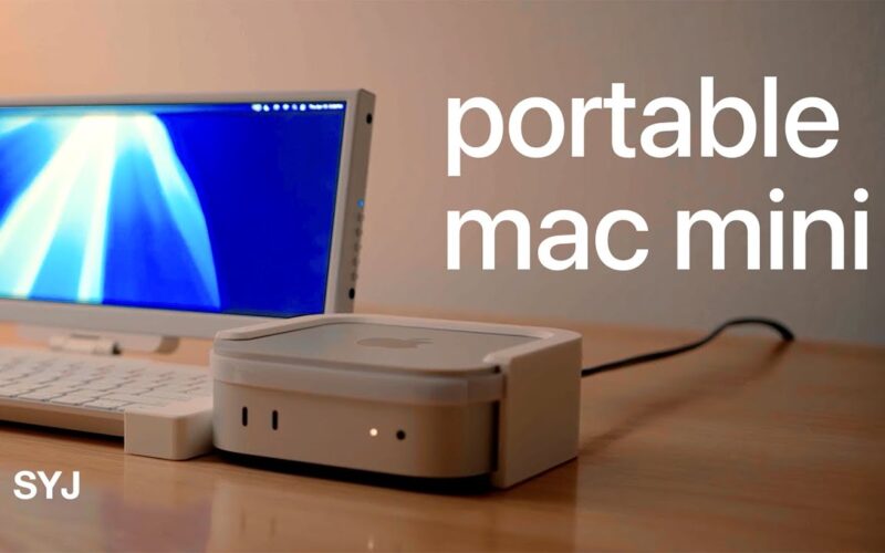 Mac mini (M4) portátil, por Scott Yu-Jan