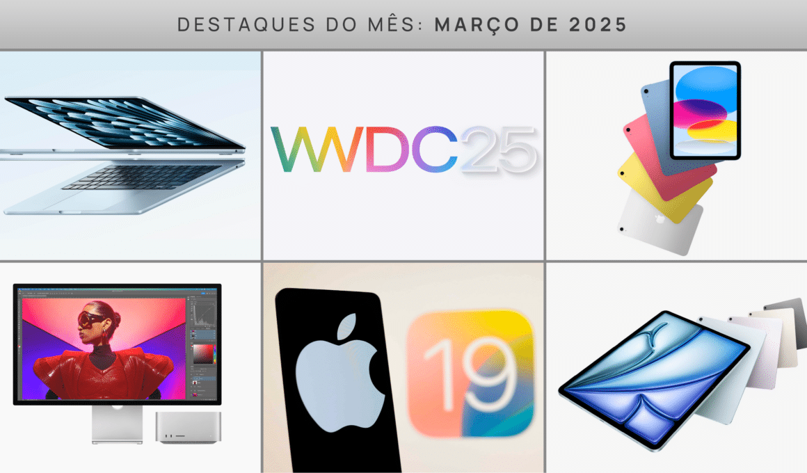 Destaques de março de 2025