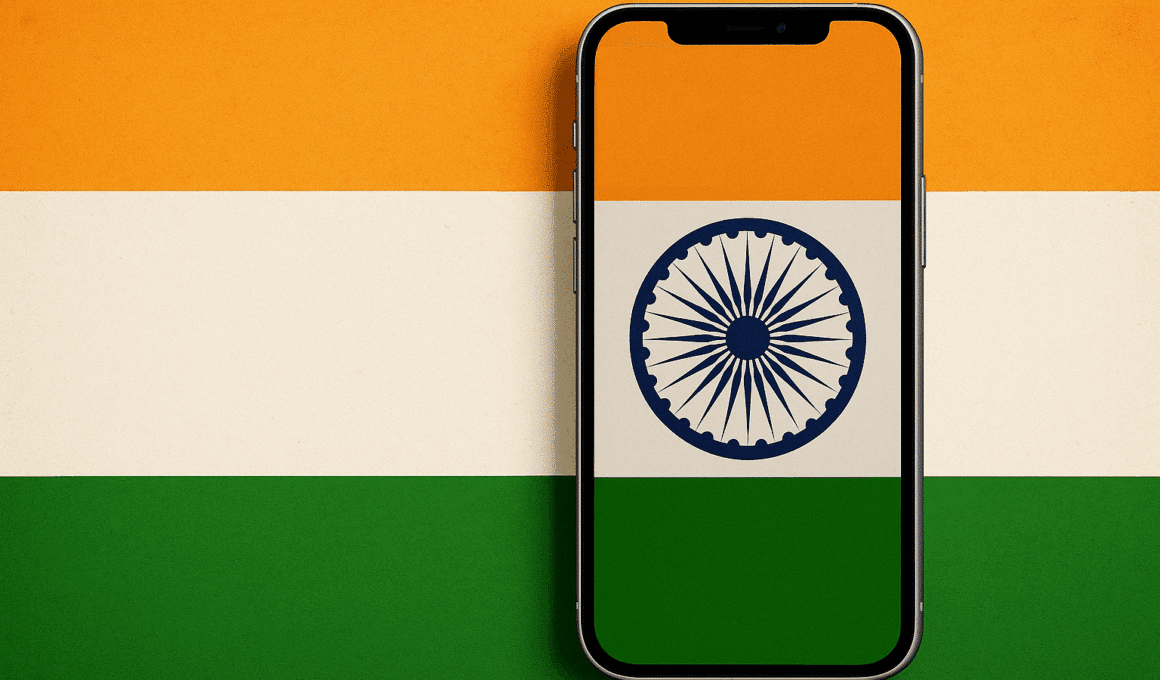 iPhones na Índia