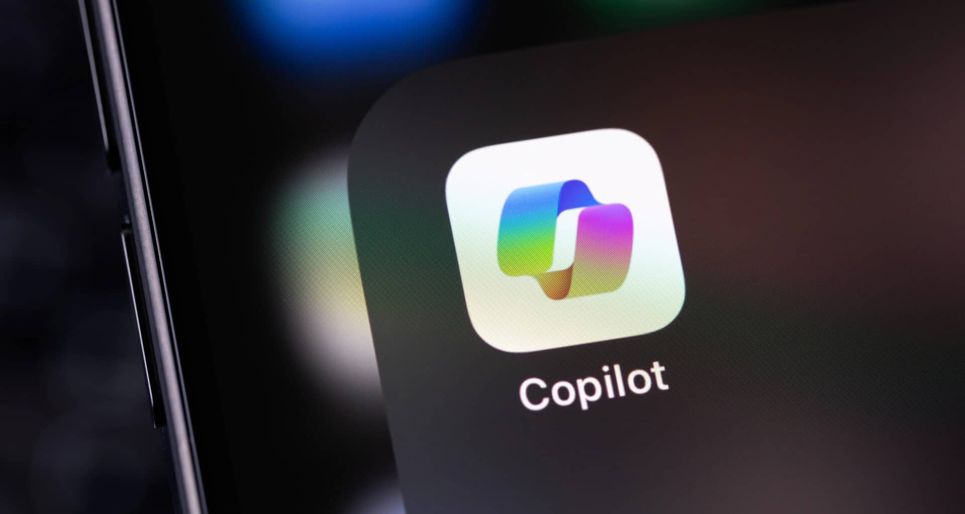 App do Copilot em uma pasta do iPhone