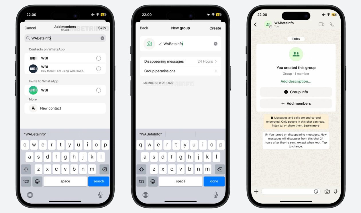 WhatsApp beta
