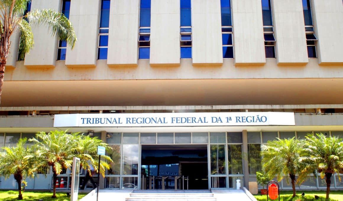 Fachada do Tribunal Regional Federal da 1ª Região (TRF-1)