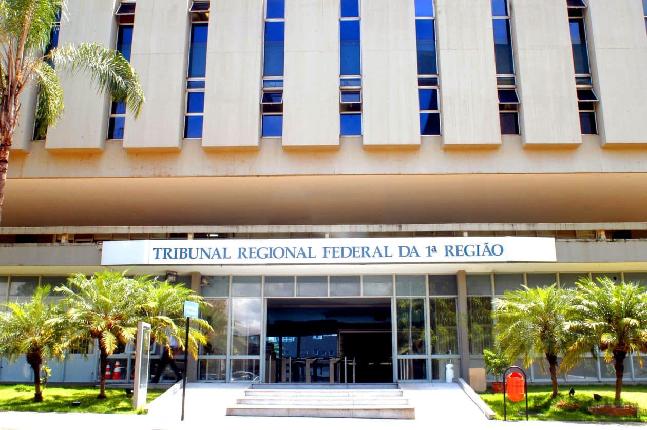 Fachada do Tribunal Regional Federal da 1ª Região (TRF-1)