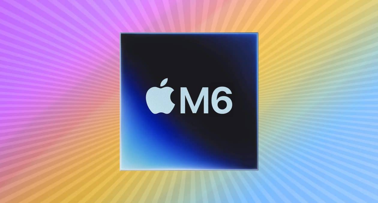 Ilustração do chip "M6"