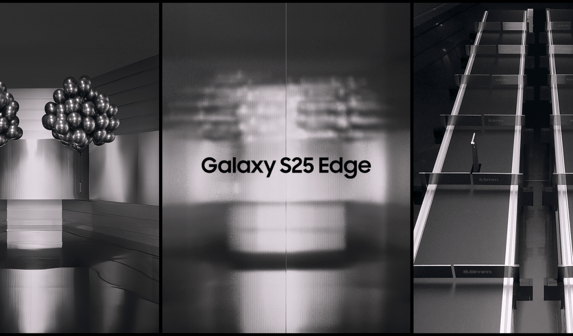 Comerciais do Galaxy S25 Edge no Instagram da Samsung Coreia