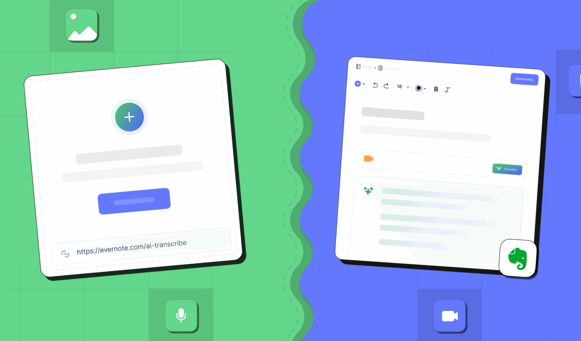 Ai Transcribe do Evernote