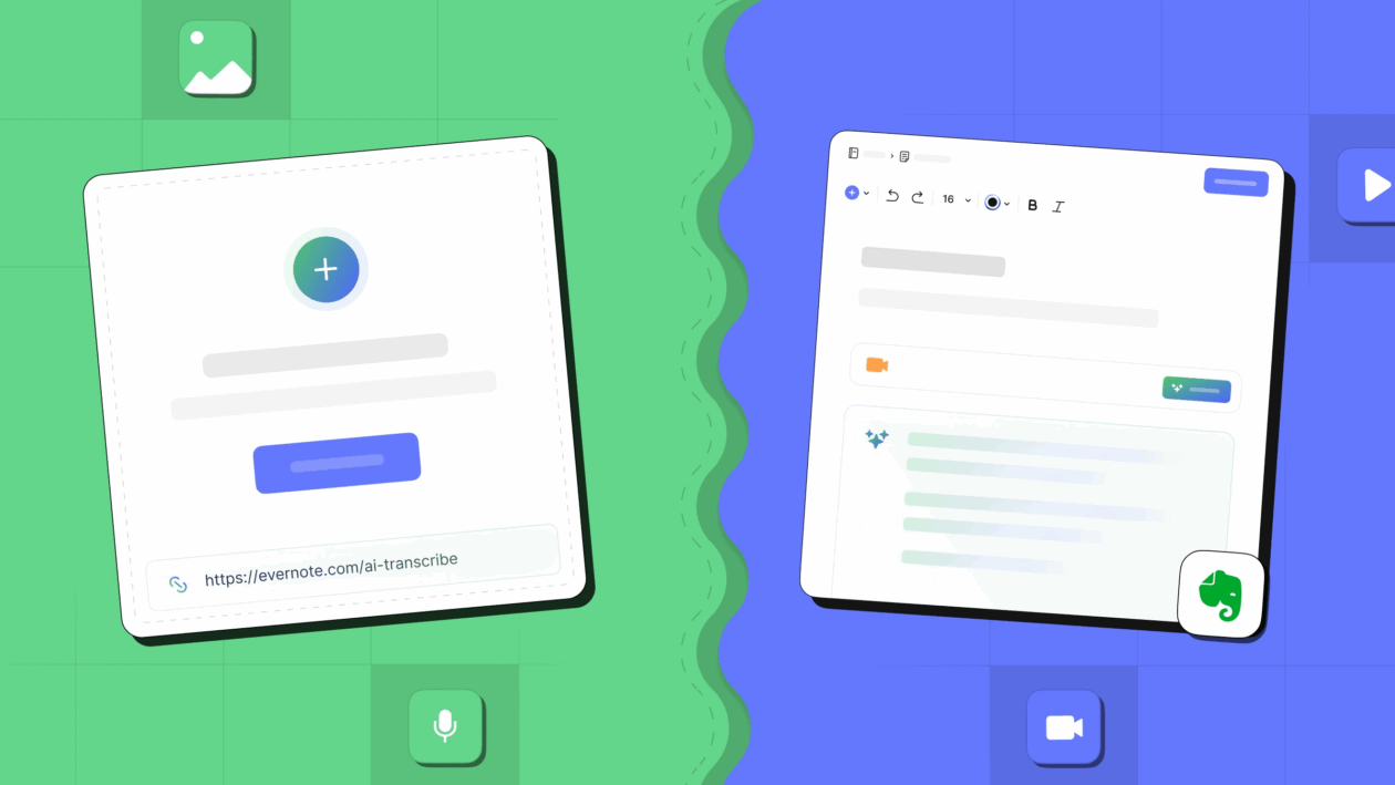 Ai Transcribe do Evernote