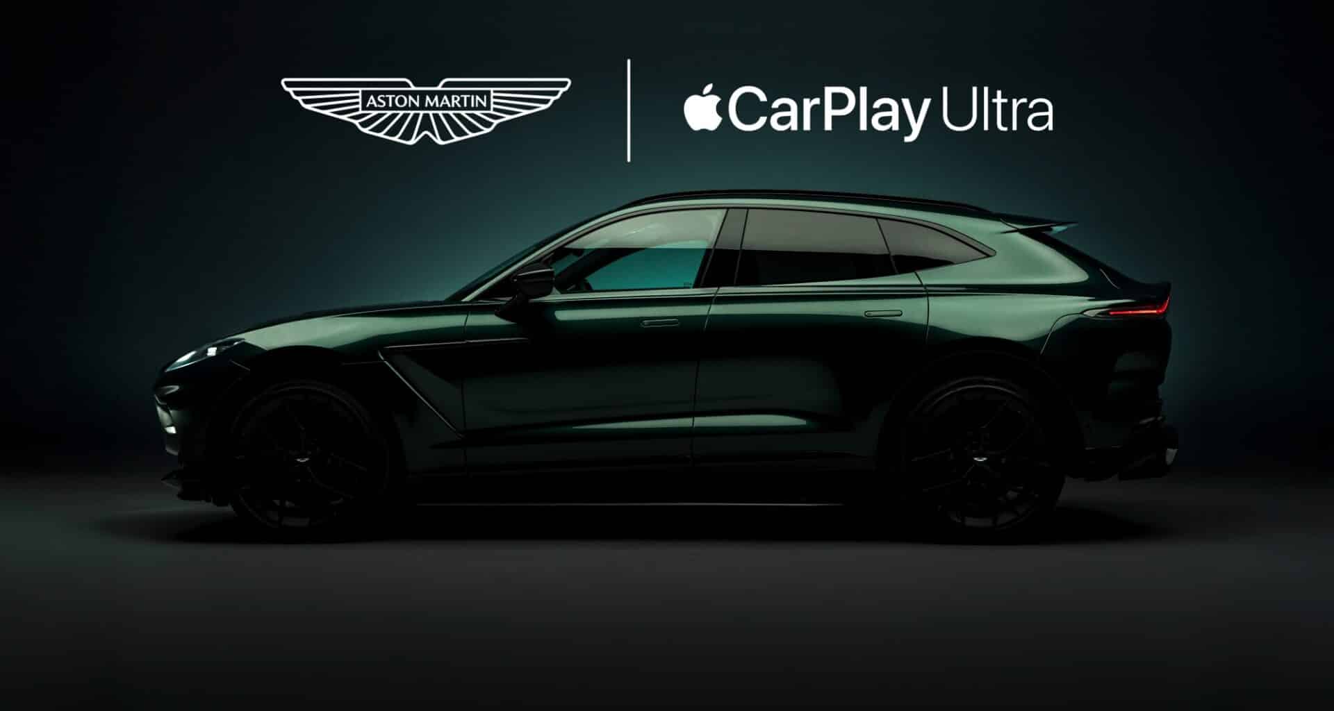 CarPlay Ultra na Aston Martin