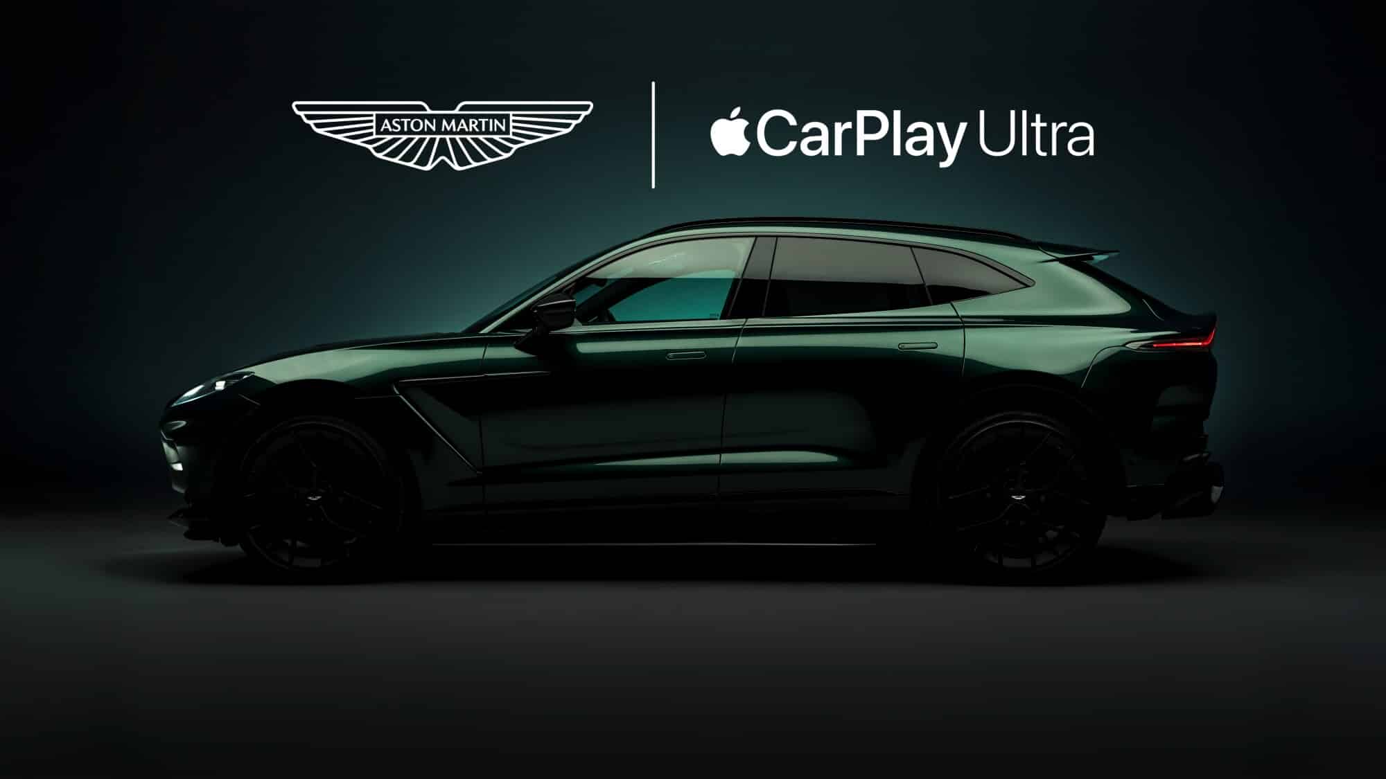 CarPlay Ultra na Aston Martin