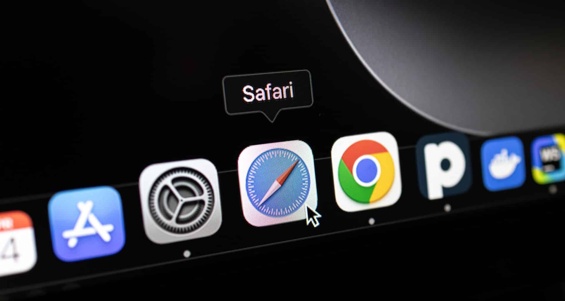 Safari no Dock do macOS