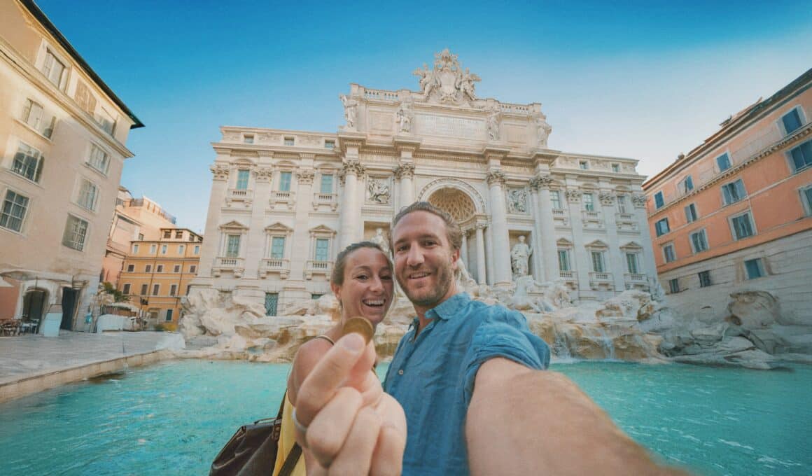 Nomad (campanha focada em turistas que jogam moeda em fontes quando viajam)