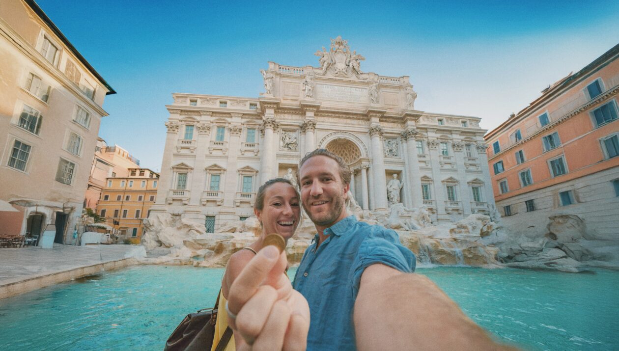 Nomad (campanha focada em turistas que jogam moeda em fontes quando viajam)