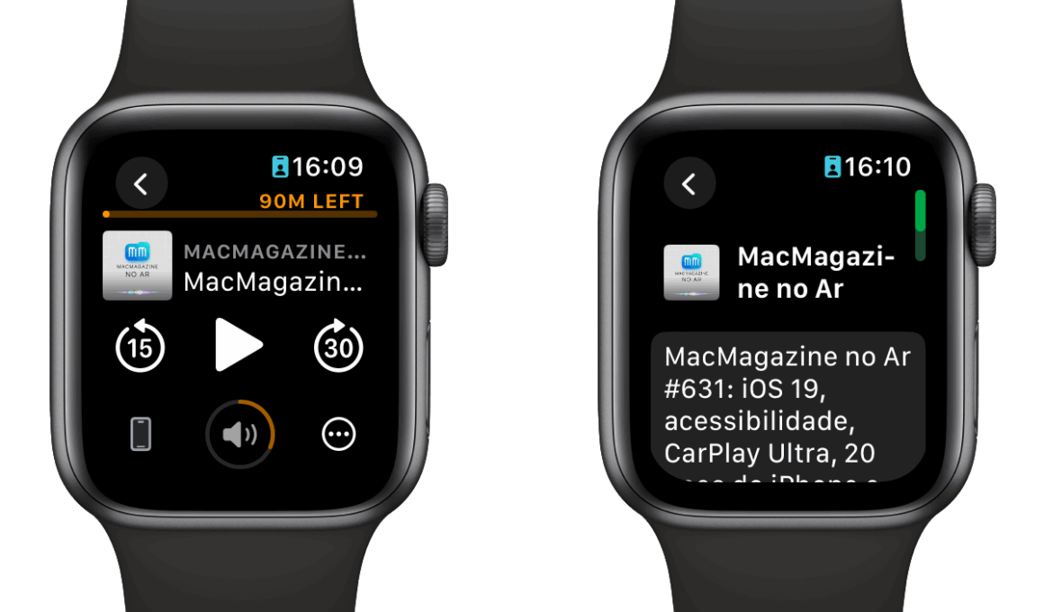 Overcast para Apple Watch