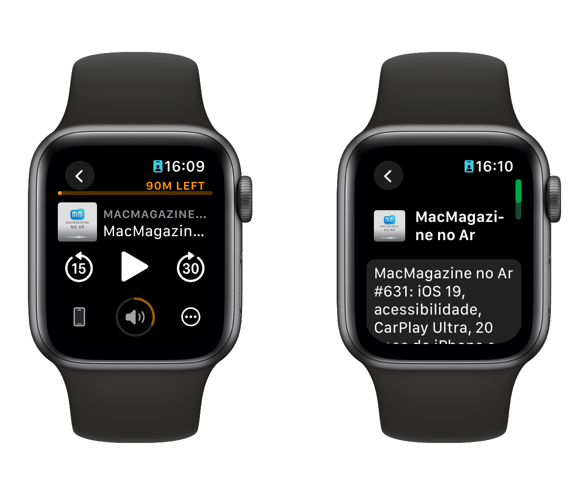 Overcast para Apple Watch