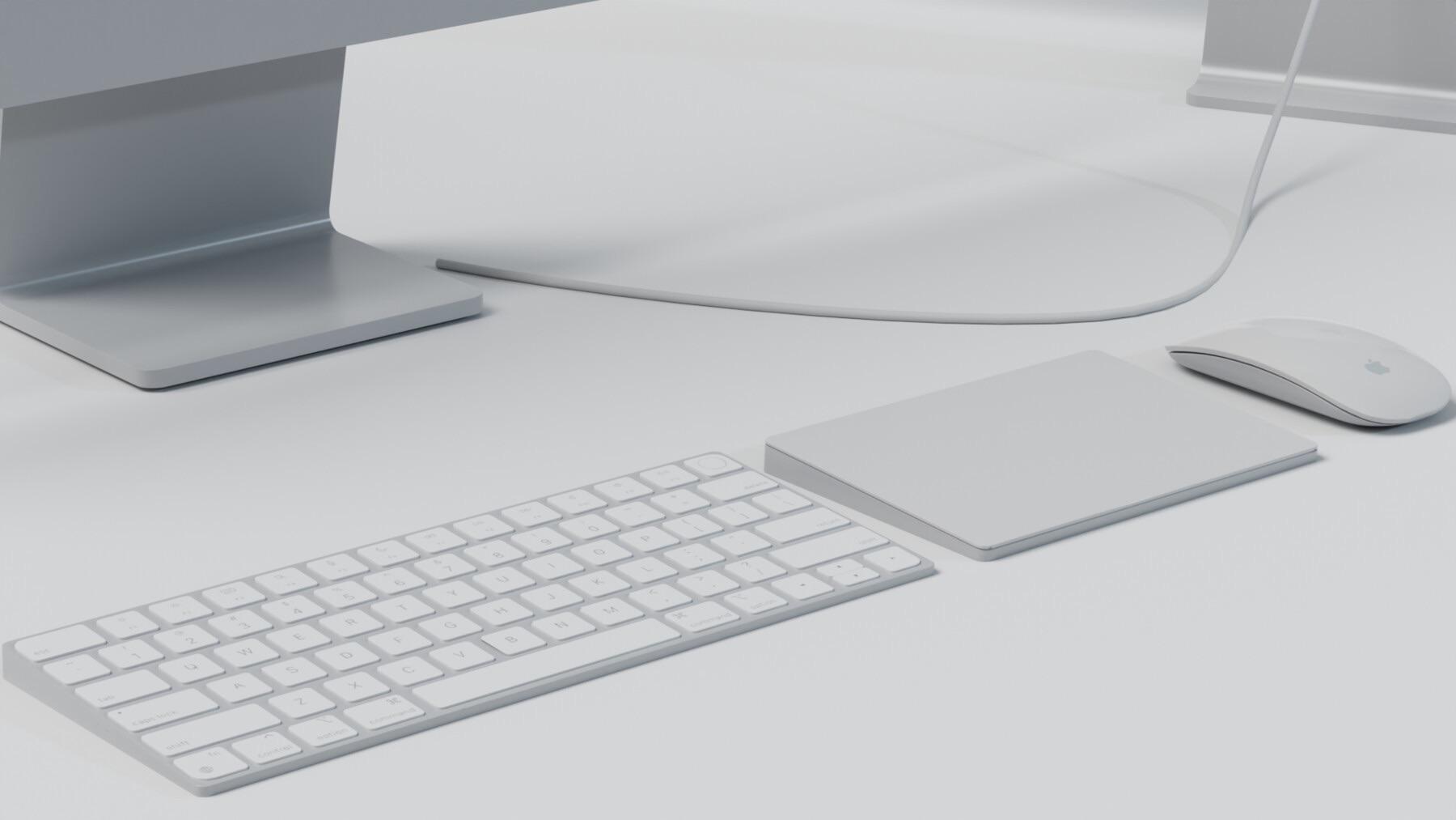 Teclado, mouse e trackpad da Apple