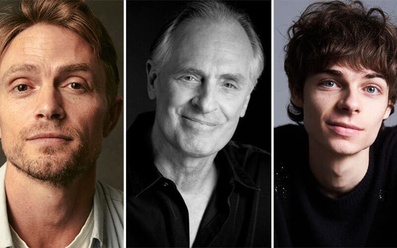 Wilson Bethel, Keith Carradine e Jackson Kelly