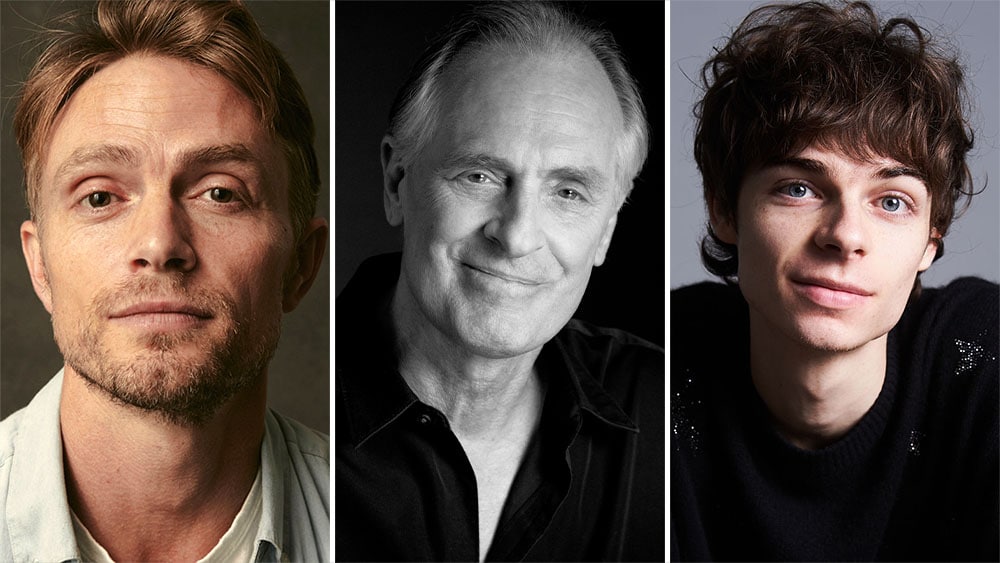 Wilson Bethel, Keith Carradine e Jackson Kelly