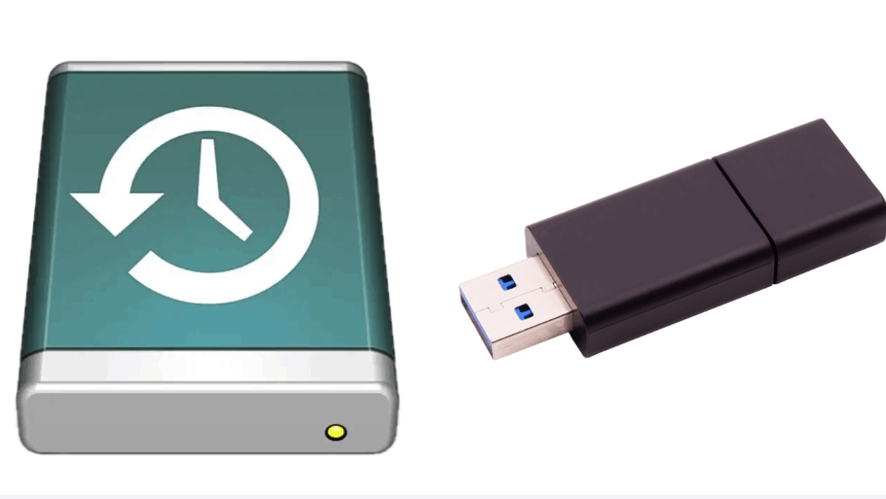 Time Machine + Pendrive