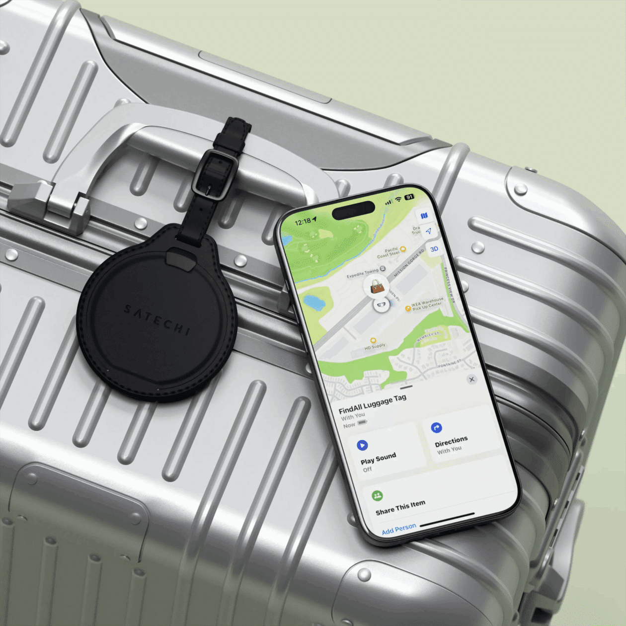 FindAll Smart Luggage Tag