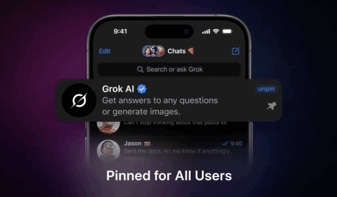 Grok + Telegram