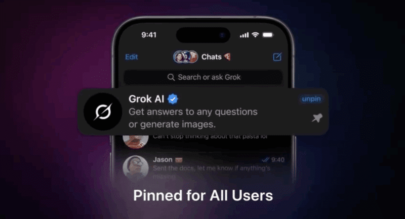Grok + Telegram