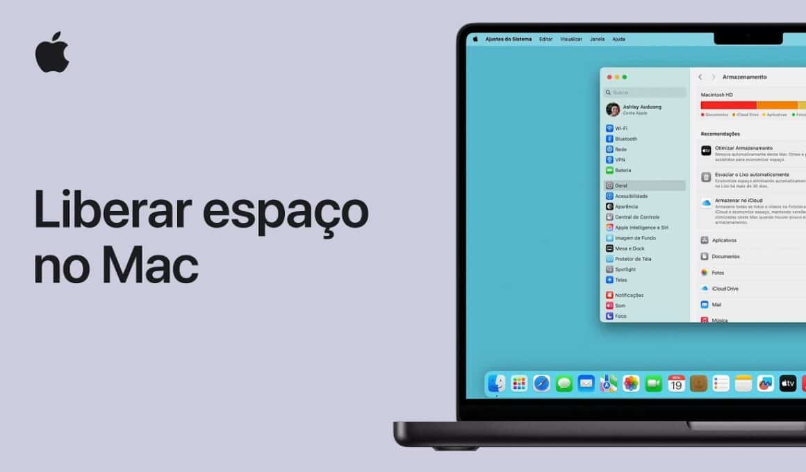 Tutorial para liberar espaço no Mac