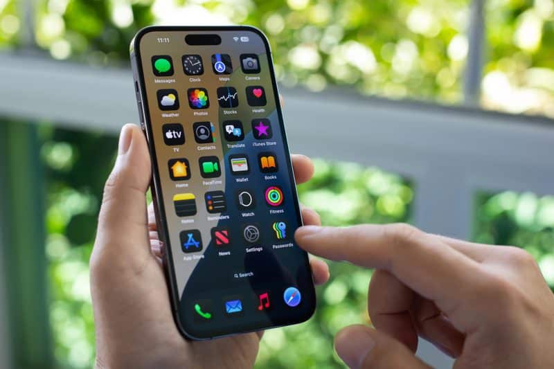Tela Inicial do iPhone no iOS 18
