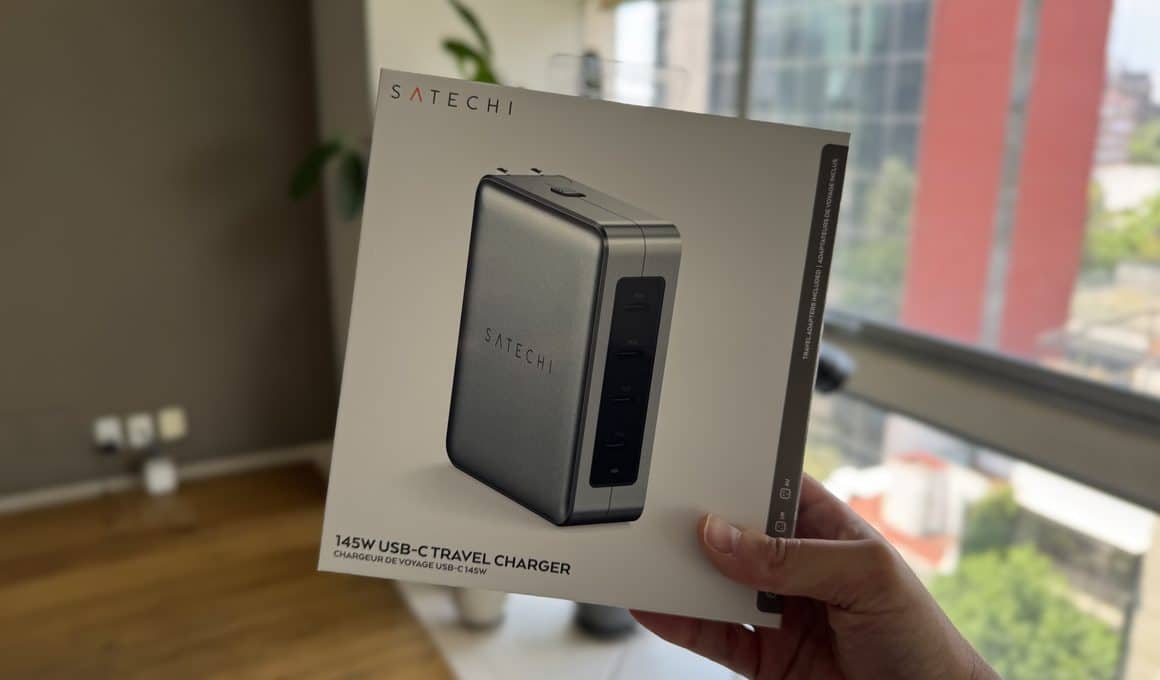145W USB-C 4-Port GaN Travel Charger
