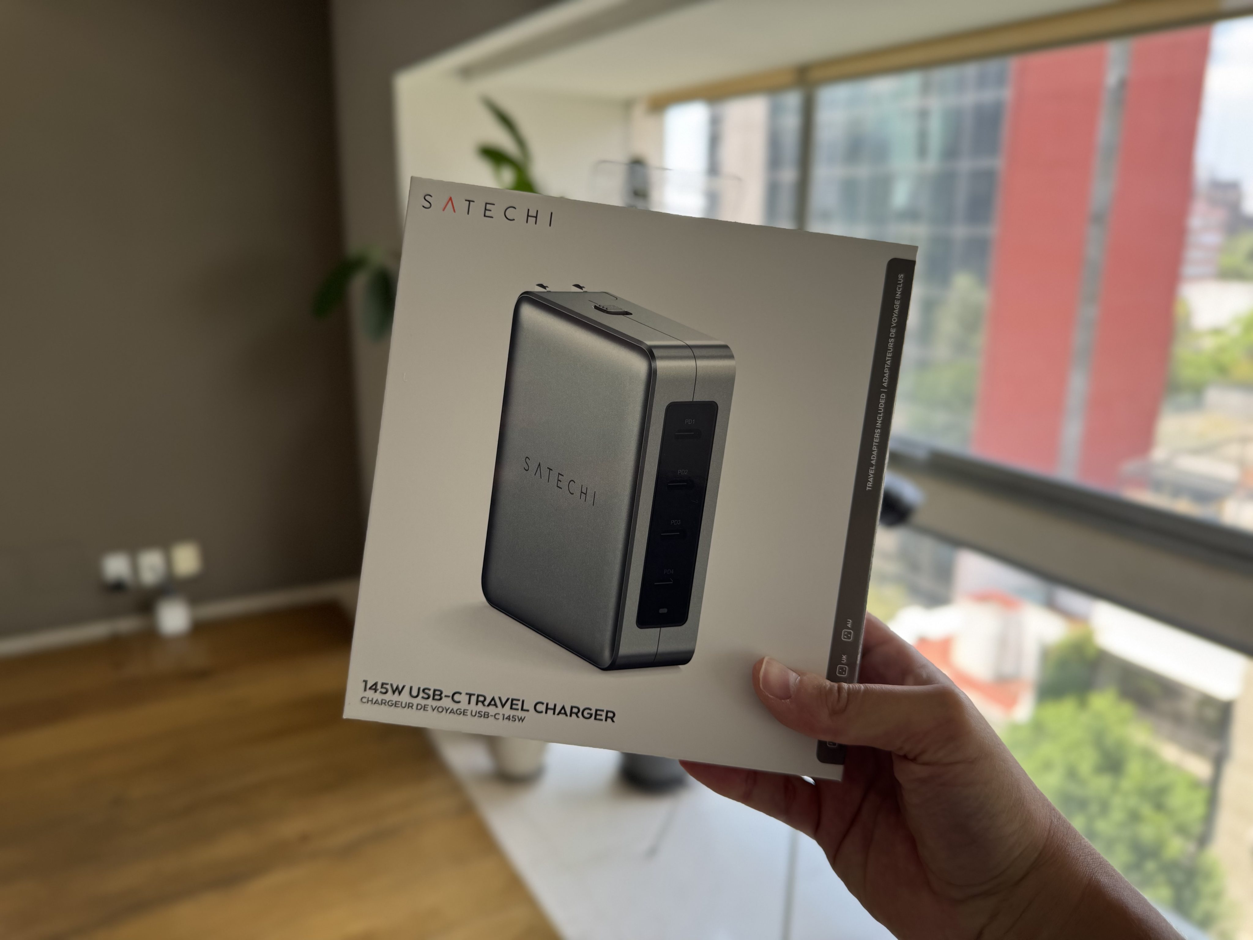 145W USB-C 4-Port GaN Travel Charger