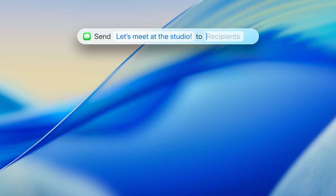 Spotlight do macOS Tahoe 26