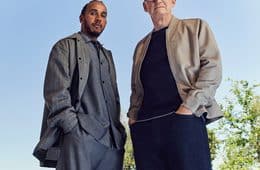 Lewis Hamilton e Tim Cook para a Variety