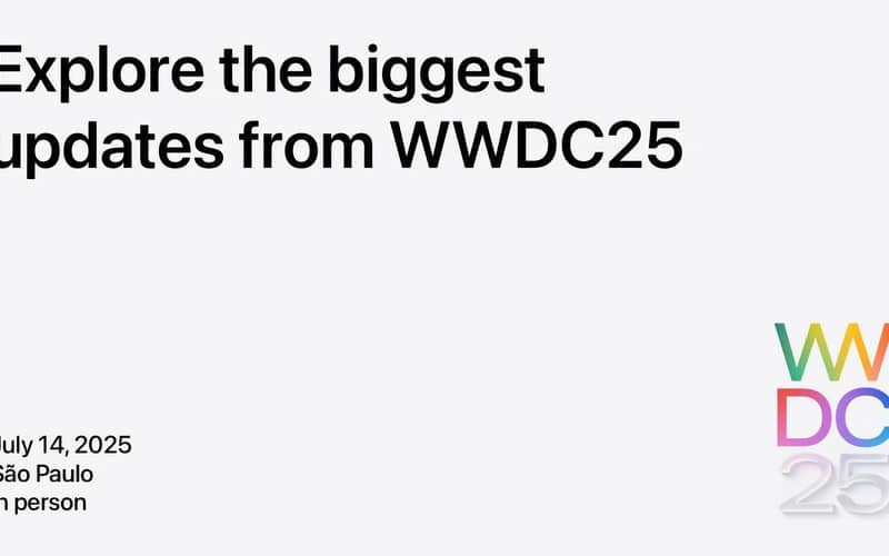 Evento da Apple Brasil para recapitular a WWDC25