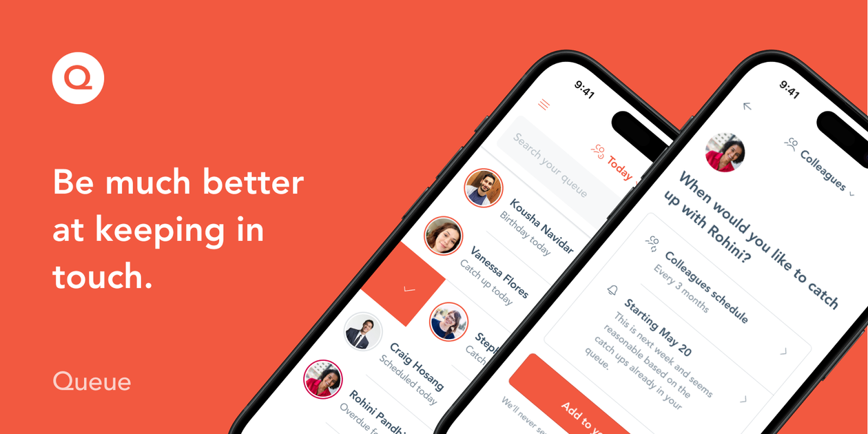 App Queue torna mais fácil manter contato com pessoas importantes