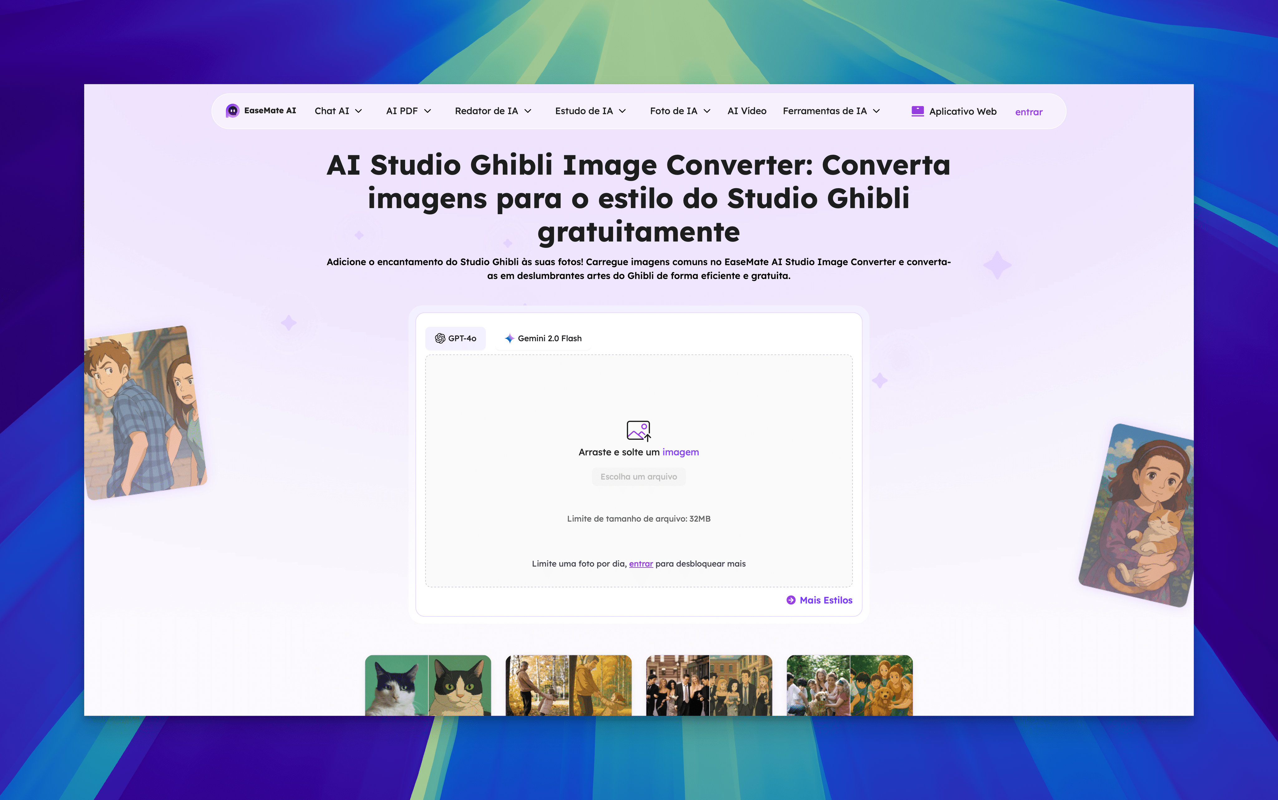 EaseMate AI Studio Ghibli Image Converter