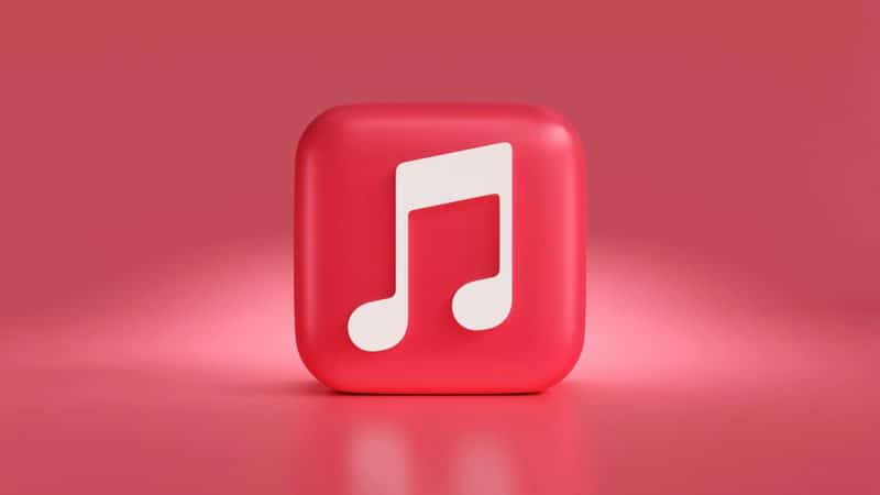 Ícone do app Música estilizado