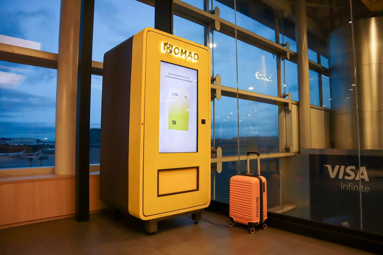 Máquina de cartões da Nomad