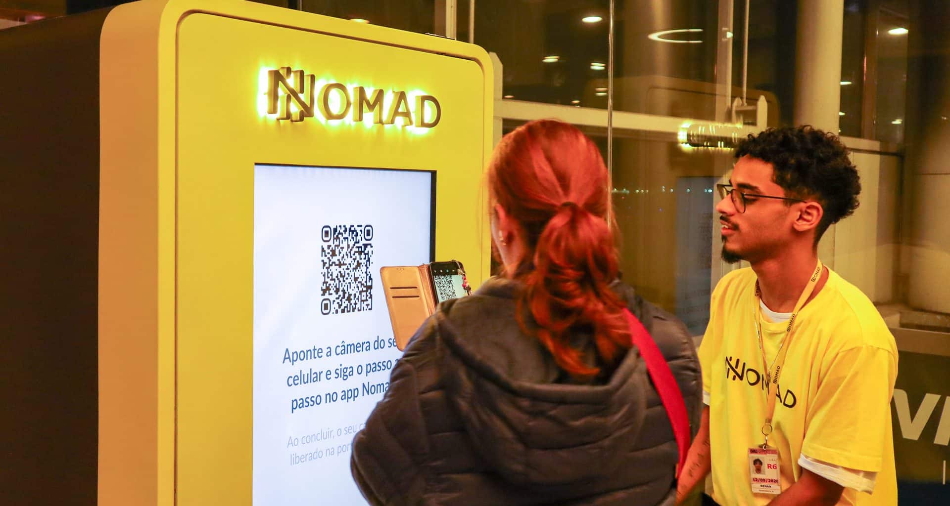 Máquina de cartões da Nomad