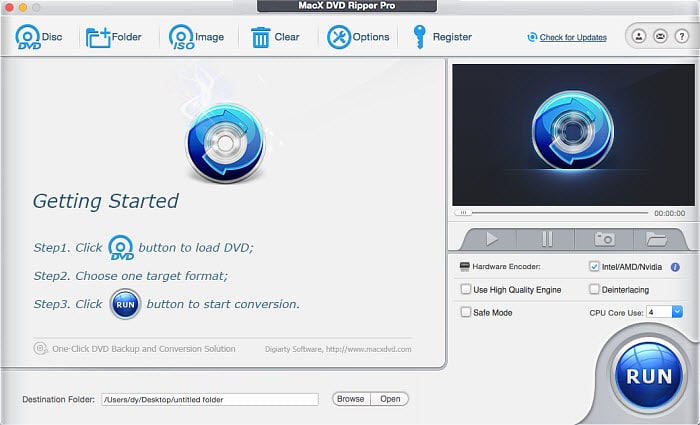 DVD para 4K no Mac com MacX DVD Ripper e Macxvideo AI