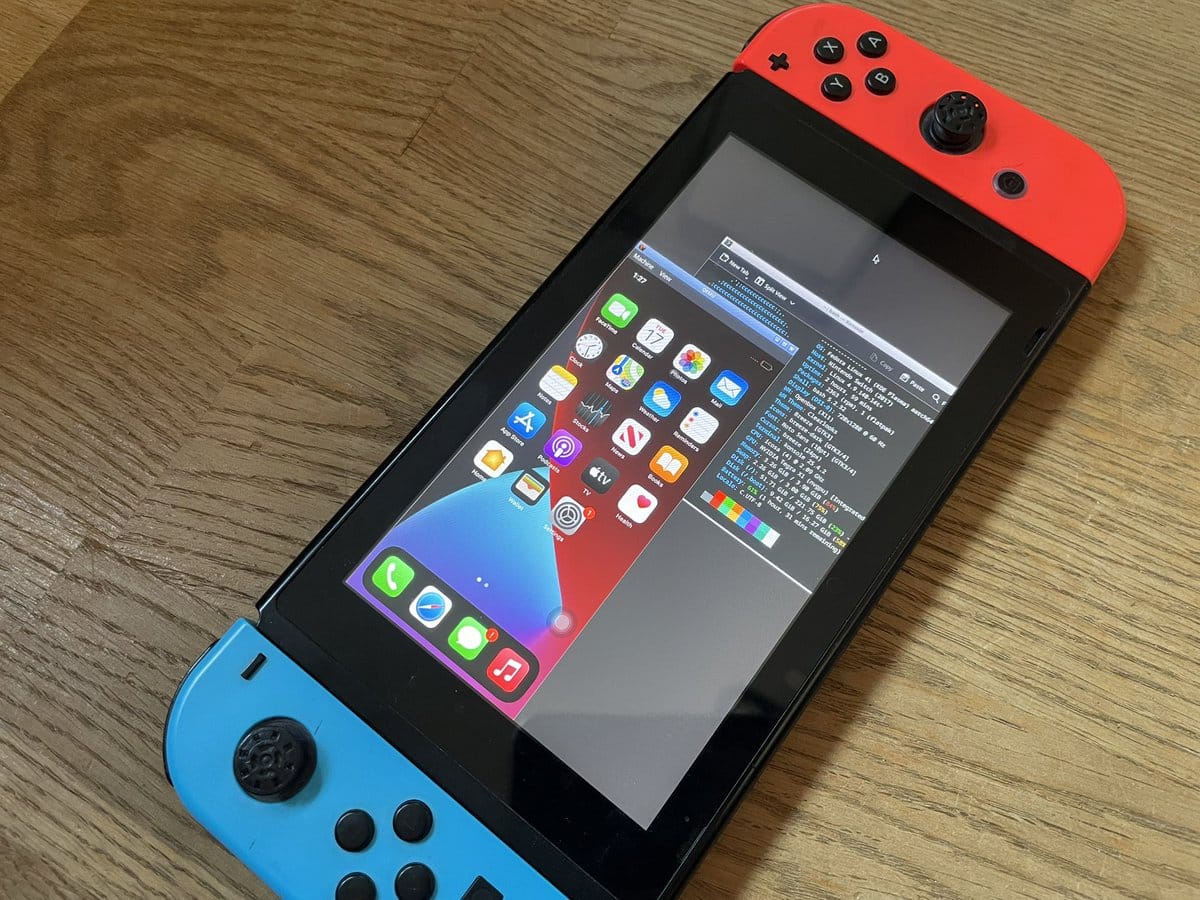 Usuário consegue rodar o iOS em um Nintendo Switch de 1ª geração