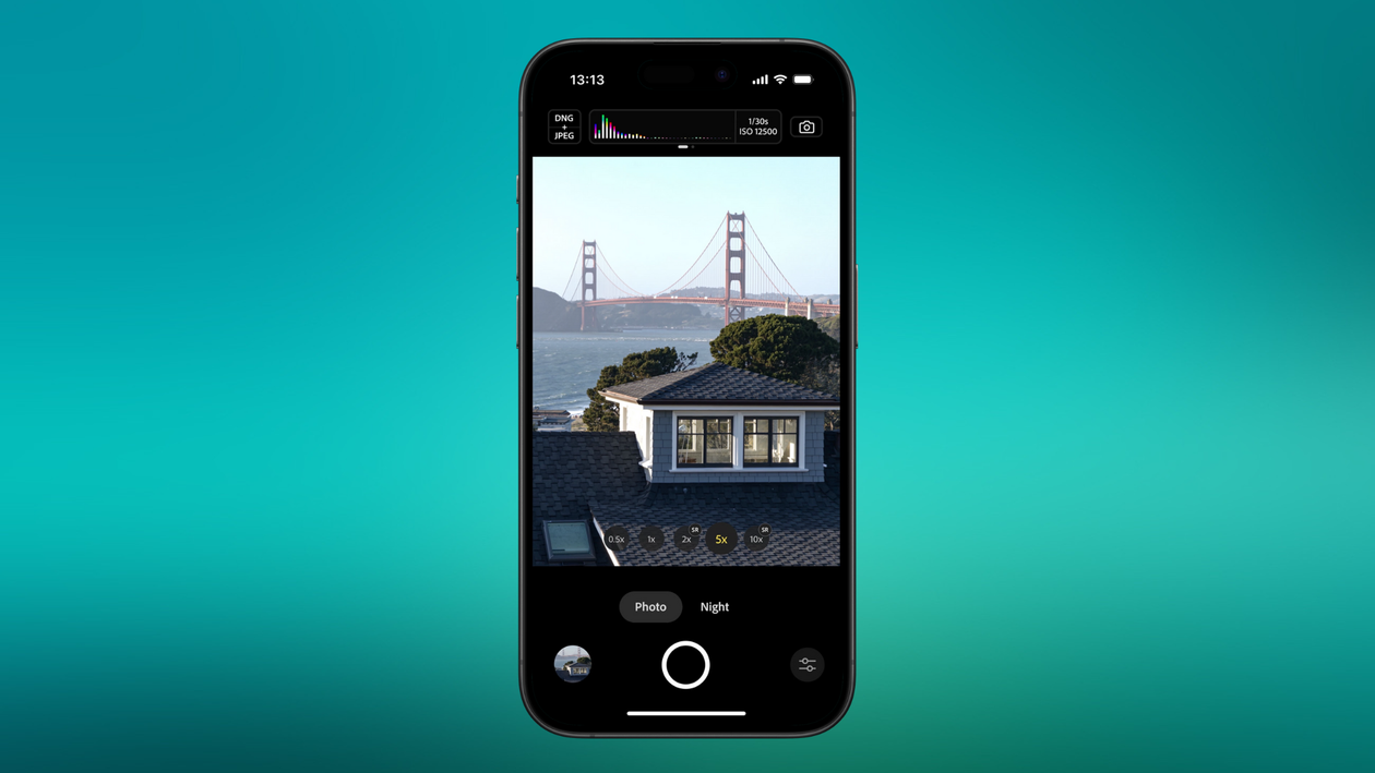 Adobe lança app de câmera com IA e controles manuais para iPhones